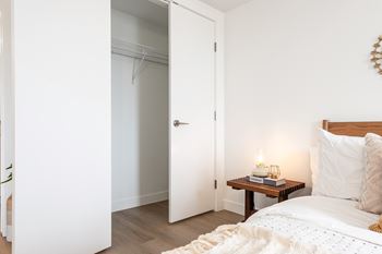 Large closets & shelving
